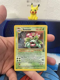 Pokemon Venusaur #13 Holo Black Star Promo Card WOTC Gameboy Exclusive - Image 1