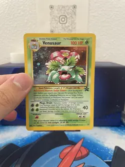 Pokemon Venusaur #13 Holo Black Star Promo Card WOTC Gameboy Exclusive - Image 2