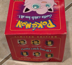 Pokemon - Jigglypuff Nintendo 23k Gold Plated Burger King Trading Card Box - Image 3