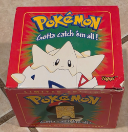 Pokemon - Togepi Nintendo 23k Gold Plated Burger King Trading Card Box New - Image 1