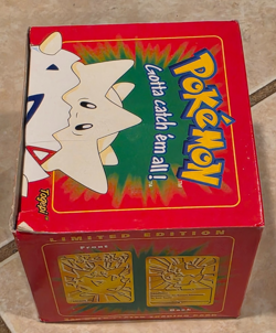 Pokemon - Togepi Nintendo 23k Gold Plated Burger King Trading Card Box New - Image 2