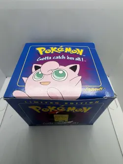 1999 Burger King Pokemon Jigglypuff 23K Gold Plated Card Blue Box SEALED MINTY🫧 - Image 2