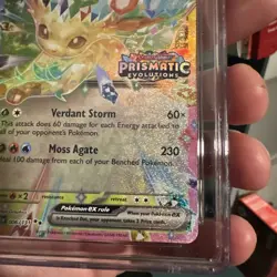 Pokemon Cards Leafeon ex 006/131 Prismatic Evolutions STAMPED CGC Pristine 10 🔥 - Image 5