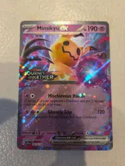 Mimikyu ex 059 Jumbo Cards Stamped Journey Together Holo - Image 1