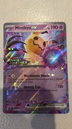Mimikyu ex 059 Jumbo Cards Stamped Journey Together Holo - Image 2