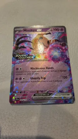 Mimikyu ex 059 Jumbo Cards Stamped Journey Together Holo - Image 3