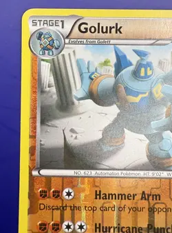 ⚡Golurk 72/101 Noble Victories Reverse Holo Rare Pokemon Card LP 2011 - Image 4