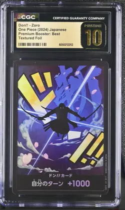 Lot Of 12 English And Japanese One Piece CGC Graded Cards - Image 1