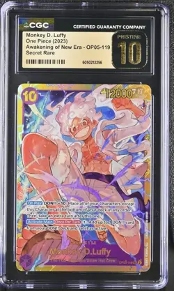 Lot Of 12 English And Japanese One Piece CGC Graded Cards - Image 3