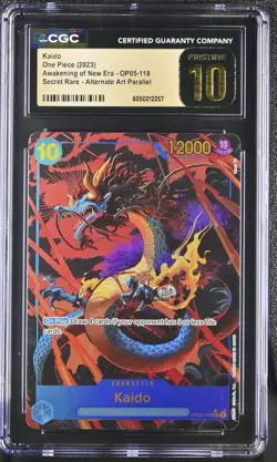 Lot Of 12 English And Japanese One Piece CGC Graded Cards - Image 4