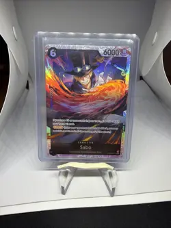 One Piece TCG | Sabo PRB02-014 SR - One Piece Card the Best Vol. 2 NM - Image 1