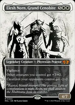 1 x Elesh Norn, Grand Cenobite - Foil - March of the Machine: Multiverse Legends - Image 1