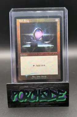 Magic The Gathering Sol Ring Retro Frame Foil Promo NM - Image 3