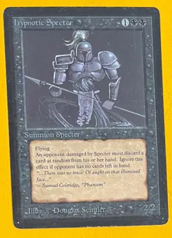 MTG HYPNOTIC SPECTER Beta (OldManMTG 008-565) - Image 1