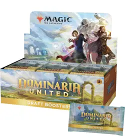 Magic the Gathering MTG Dominaria United (DMU) Draft Booster Box Factory Sealed - Image 1