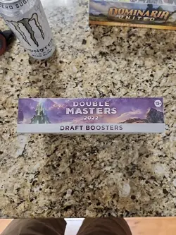 NEW SEALED Mtg Double Masters 2022 Draft Booster Box - Image 2