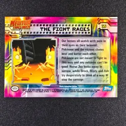The Fight Rages #35 1999 Topps Pokemon the First Movie Topps Card - Image 2