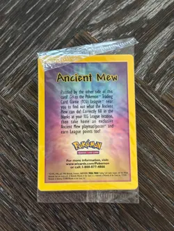 Ancient Mew Sealed - Pokemon Promo - Pokemon TCG - Image 2