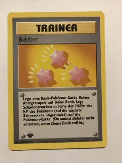 Beleber (Revive) Trainer 1999 Pokemon German Base Set 1st Edition Card 89/102 - Image 1