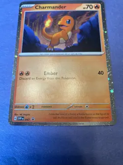 Charmander #47 Cosmos Holo Scarlet & Violet Promo Cards Pokemon NM - Image 1