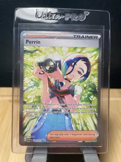 Pokemon Card Perrin SIR 220/167 Twilight Masquerade NM+ - Image 1