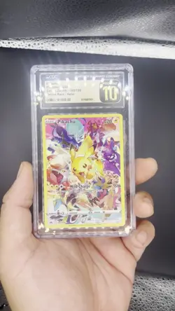 Pokemon 2023 Pikachu 160/159 Crown Zenith Secret Rare CGC 10 PRISTINE - Image 2