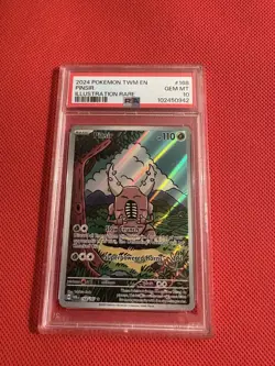 PSA 10 GEM MINT Pinsir, SV Twilight Masquerade Pokemon Illustration Rare 168/167 - Image 2