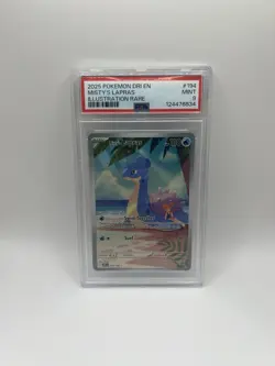Pokemon TCG Misty's Lapras Destined Rivals 194/182 PSA 9 - Image 1