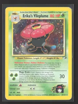 Pokemon 2000 Gym Challenge Erika's Vileplume #5/132 - Image 1