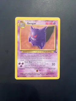 Pokemon TCG Gengar Fossil 20/62 HP - Image 1