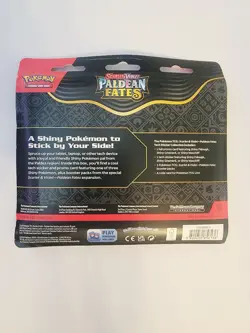 Pokemon Paldean Fates Tech Sticker Collection TCG Shiny Fidough Brand New - Image 2