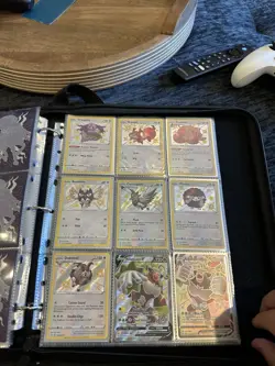 POKEMON TCG 100% COMPLETE SHINING FATES MASTER SET NM/M W BINDER WITH PROMOS - Image 4