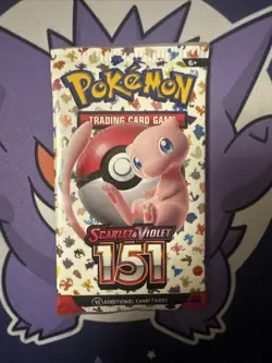 Scarlet & Violet 151 Booster Pack - 1x NEW English Factory Sealed Pokemon 2023 - Image 1