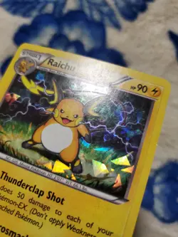 LP Pokemon TCG Raichu Theme Deck Exclusive 49/162 Promo Cracked Ice 2015 - Image 3