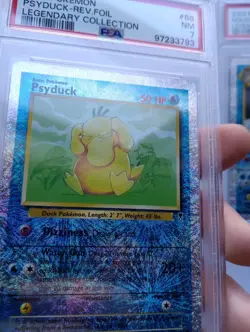 Pokemon 1x Psyduck Golduck - Legendary Collection Reverse Holo - #88 #43 - PSA 7 - Image 5