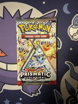 Pokemon Prismatic Evolutions Single Booster Pack - Image 1