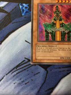 Jinzo PSV-000 Secret Rare Unlimited Yu-Gi-Oh Reverse Holo Secret Rare LP/HP - Image 3