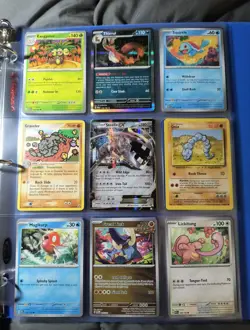 HUGE Pokemon Binder Collection Cards Lot Old WOTC Vintage Modern Mix Eevee TCG - Image 3