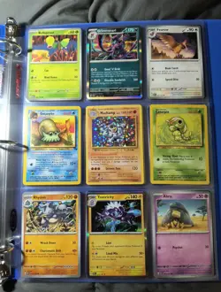 HUGE Pokemon Binder Collection Cards Lot Old WOTC Vintage Modern Mix Eevee TCG - Image 4