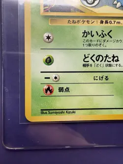 BULBASAUR 18 - VHS INTRO PACK BULBASAUR DECK JAPANESE POKEMON CARD NM UNPLAYED - Image 5