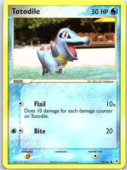 Totodile 79/101 Non Holo Hidden Legends - Pokemon Card - NM - Image 1
