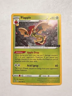 Pokemon Flapple 022/192 EB Games Stamped Exclusive Promo Card DOUBLE SWIRL M/NM - Image 1