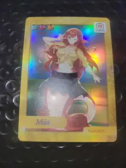Otaku Box Limited Edition Collectible Card #21 Miia - Image 1