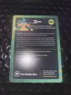 Otaku Box Limited Edition Collectible Card #60 Suu - Image 2
