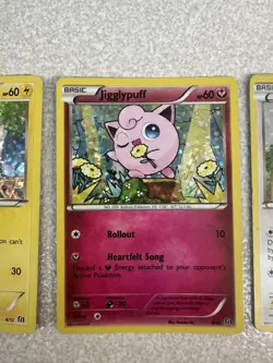 5 Pokemon Mcdonalds 2016 Promo cards - Pikachu Jigglypuff Dedenne Eevee Pidove - Image 4