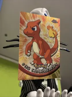 Charmeleon No 5 2000 Tv Animation Topps Chrome Holo Pokemon Card. - Image 1