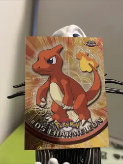 Charmeleon No 5 2000 Tv Animation Topps Chrome Holo Pokemon Card. - Image 3