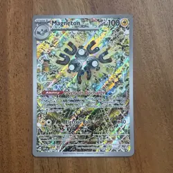 Pokemon TCG Magneton SVP 159 Surging Sparks Promo Card NM Condition - Image 1