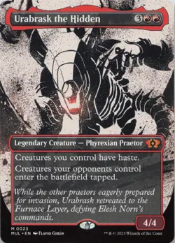 Urabrask the Hidden M March of the Machine: Multiverse Legends 23 LP-NM MTG - Image 1