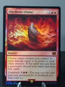 0146 Nibelheim Aflame Foil Magic The Gathering Final Fantasy - Image 1